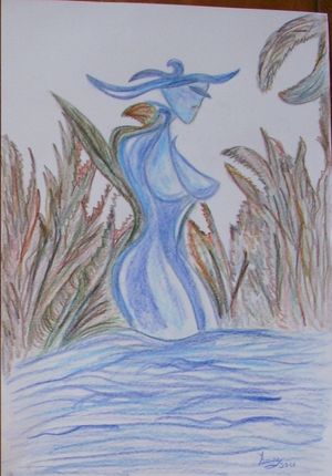 Nu no lago